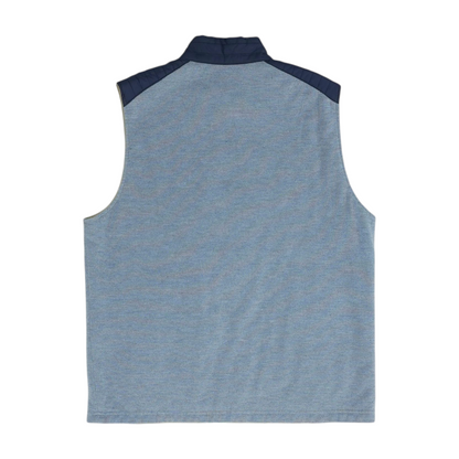 Blue Color Block Vest