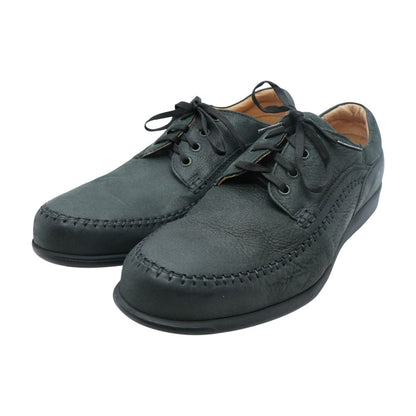 Black Leather Derby/oxford Dress Shoes