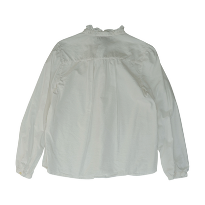 White Petite Button Down