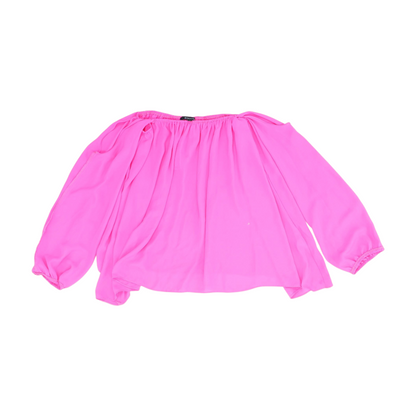 Neon Pink Blouse