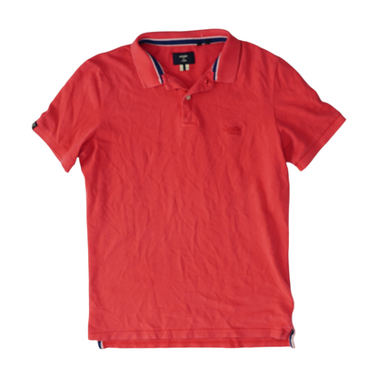 Pink Solid Short Sleeve Polo