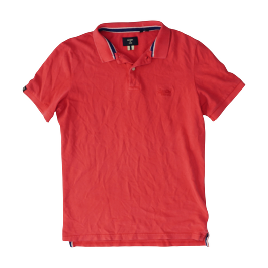 Pink Solid Short Sleeve Polo