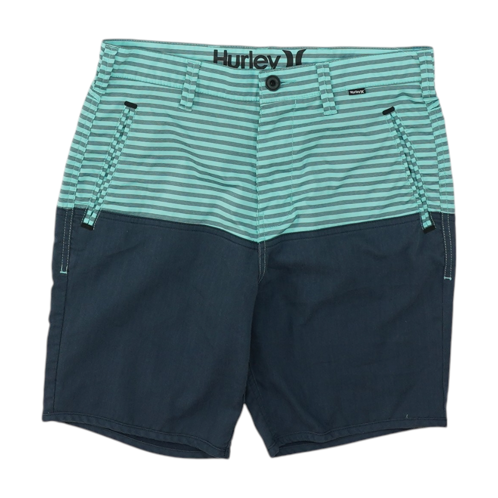 Green Striped Swim Bottom
