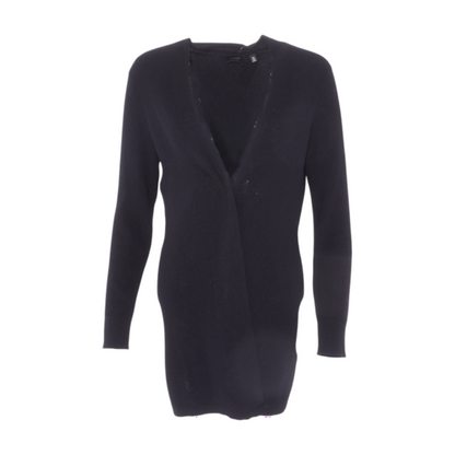 Black Cardigan Sweater