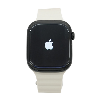 46mm Series 10 Black Smartwatch Gray Band M/L