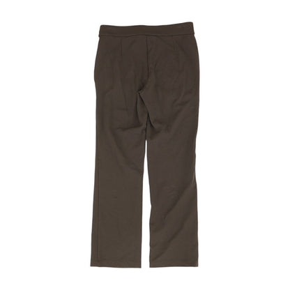 Gray Solid Dress Pants