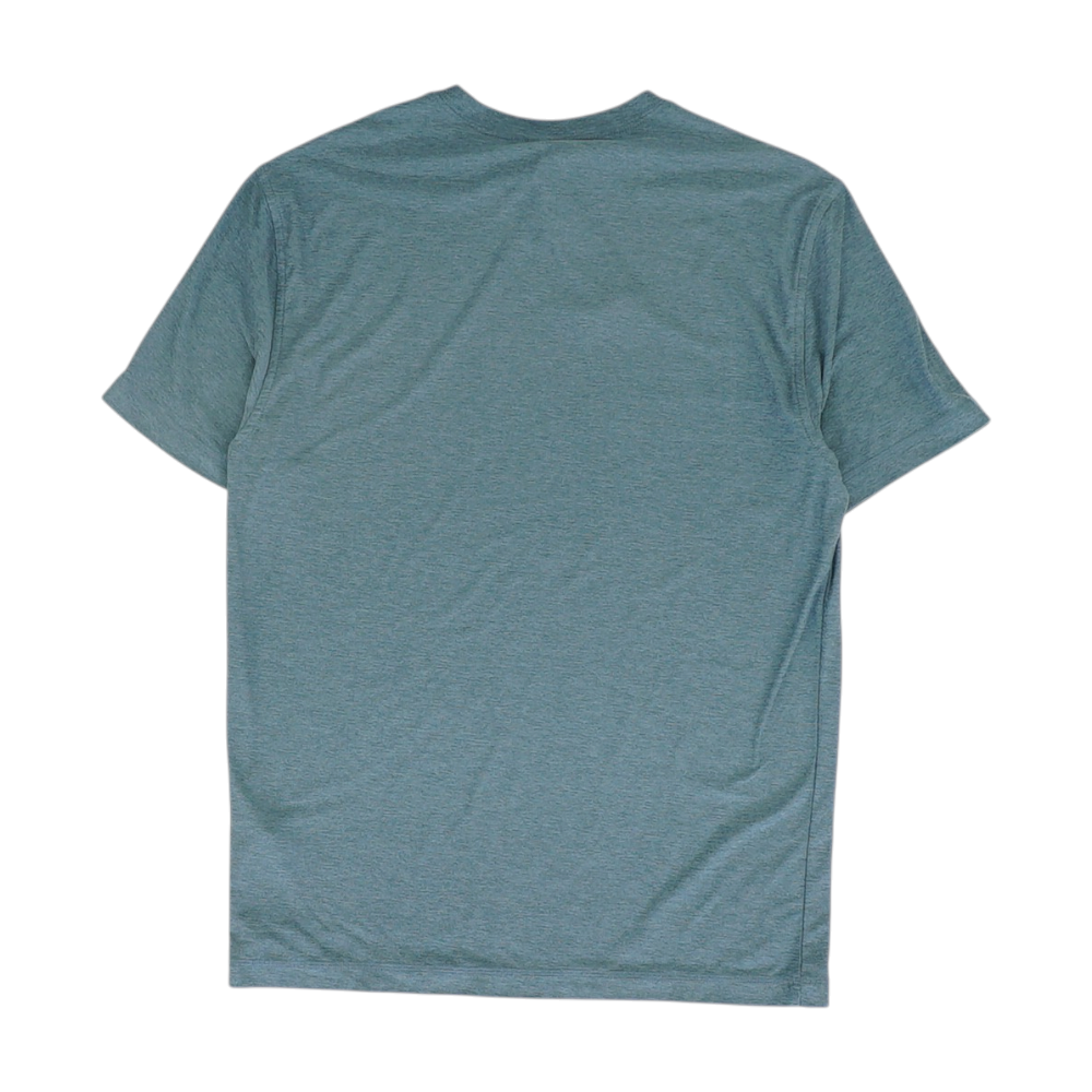 Blue Solid Active T-Shirt