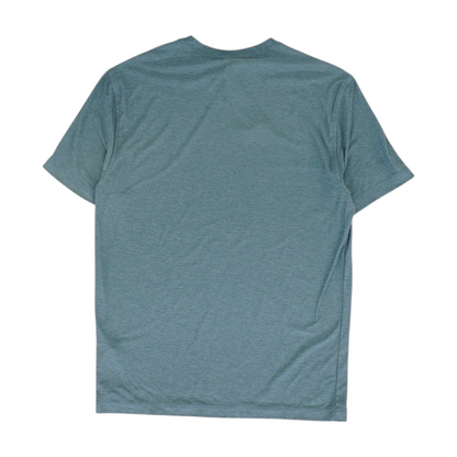 Blue Solid Active T-Shirt