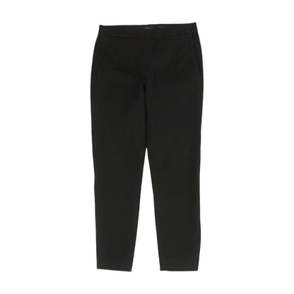 Black Solid Pants