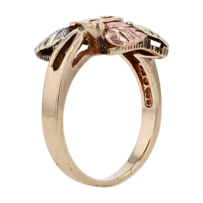 10K Two-Tone Gold Fashion Ring
