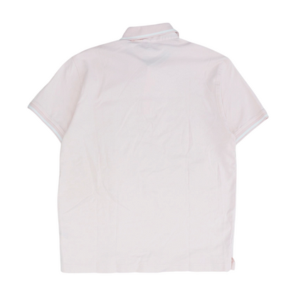 Pink Solid Short Sleeve Polo