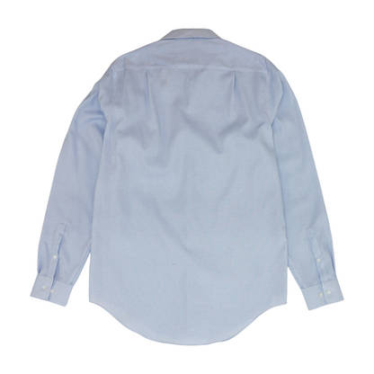 Blue Tall Check Long Sleeve Button Down