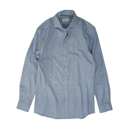 Blue Check Long Sleeve Button Down