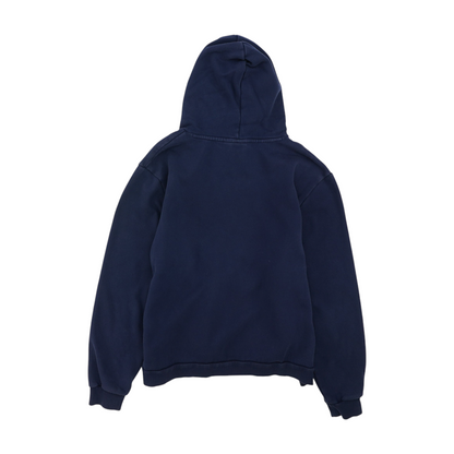 Navy Solid Hoodie Pullover