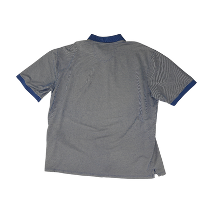Blue Big & Tall Solid Short Sleeve Polo
