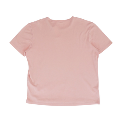 Pink Solid T-Shirt