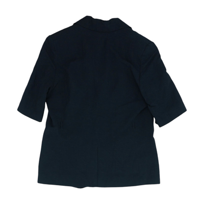 Black Solid Blazer