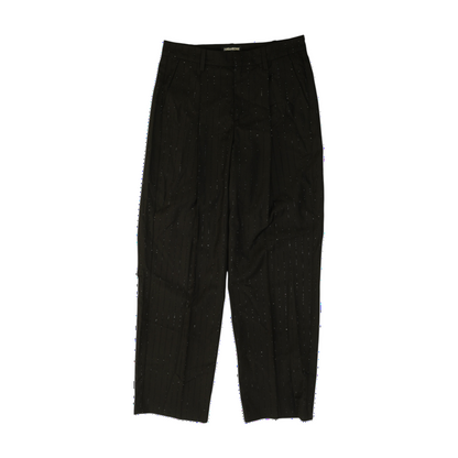 Black Straight Pants