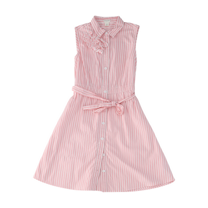 Pink Striped Dress