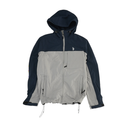 Gray Color Block Active Jacket