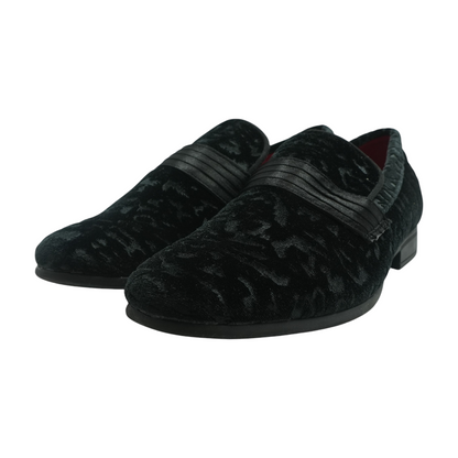 Black Slip-On Dress Shoes