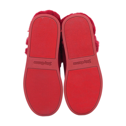 Red Winter Boots