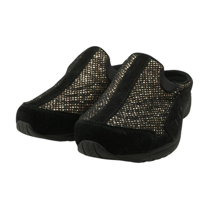 Traveltime Slip-On Black Slip On Athletic Shoes