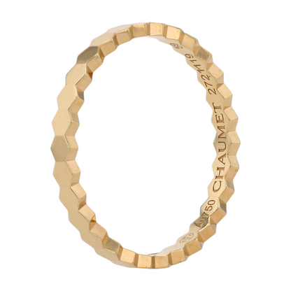 18K Yellow Gold Band Ring