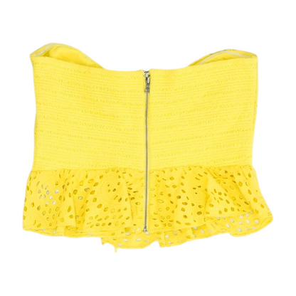 Yellow Floral Blouse