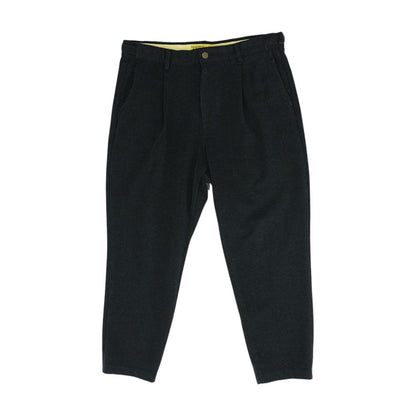 Charcoal Solid Dress Pants