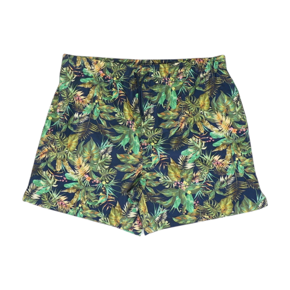 Green Tropical Swim Bottom