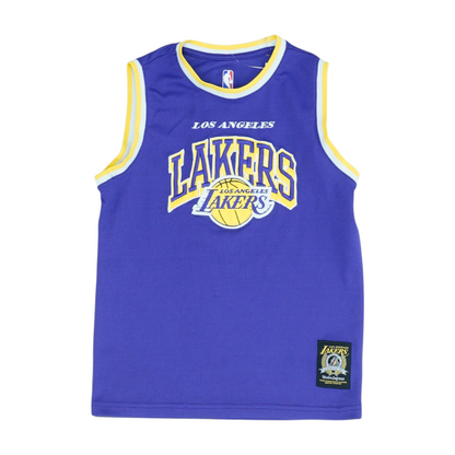 Girls' Purple Los Angelas Lakers Sleeveless Jersey