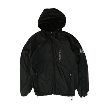 Black Solid Active Jacket