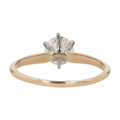 1 ctw 14K Yellow Gold Diamond Engagement Ring