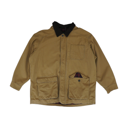 Khaki Solid Jacket