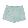 Green Solid Active Shorts