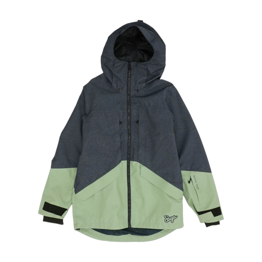 Navy Color Block Jacket