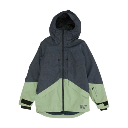 Navy Color Block Jacket
