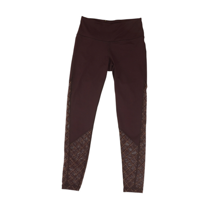 Burgundy Active Leggings