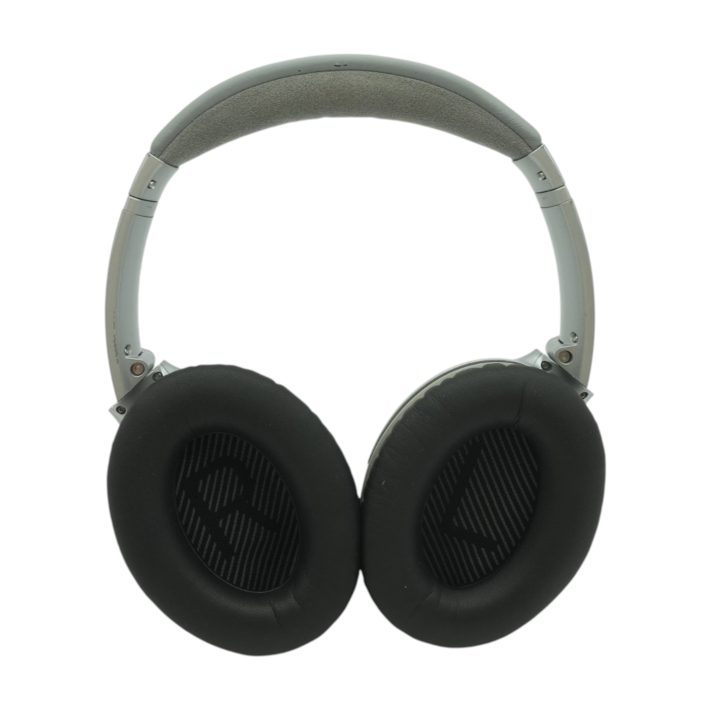Silver QuietComfort 35 Series II Noise Cancelling Headphones With Black Earpads