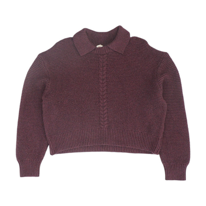 Maroon Pullover Sweater