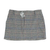 Multi Houndstooth Mini Skirt