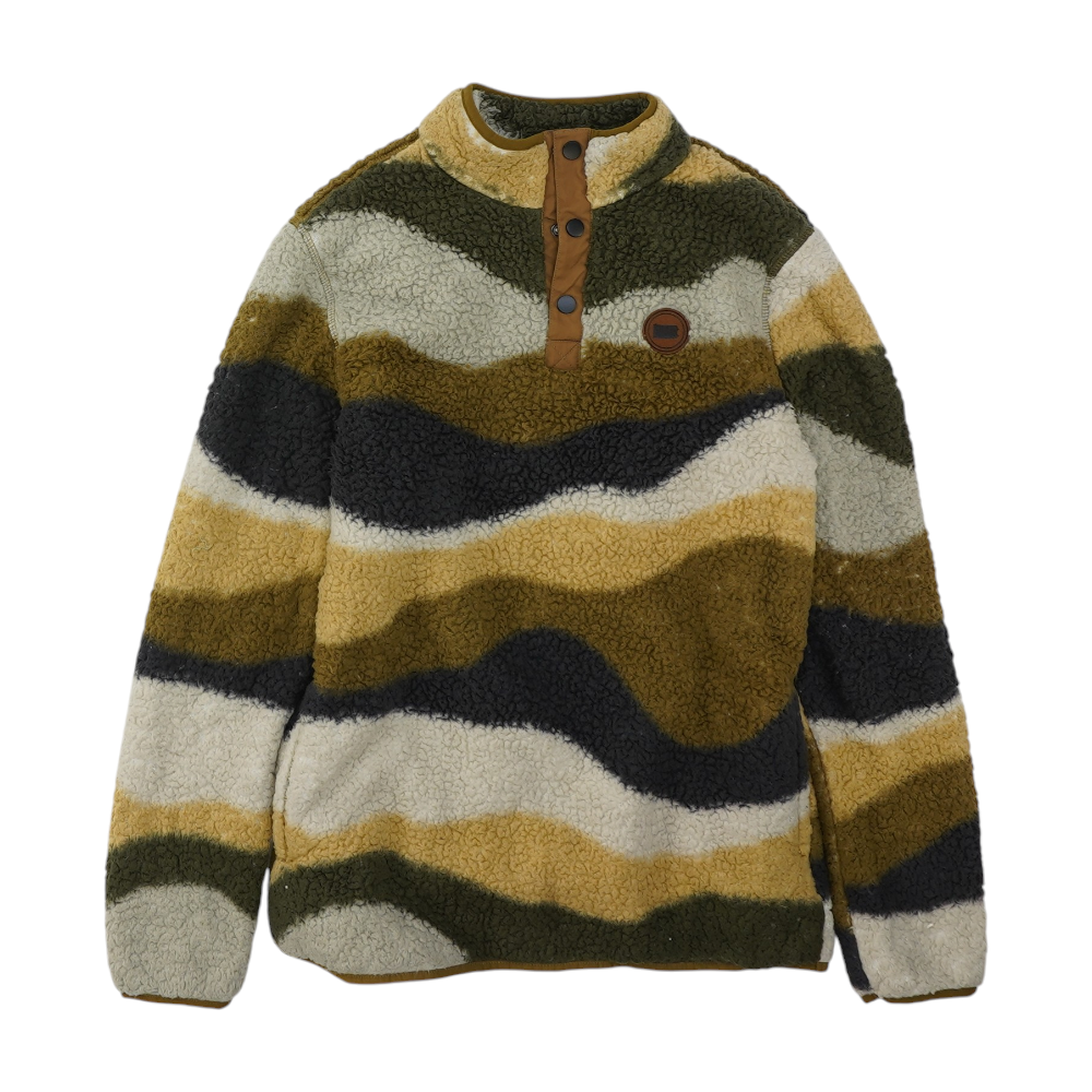 Multi Striped 1/4 Zip Pullover