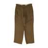 Brown Straight Pants