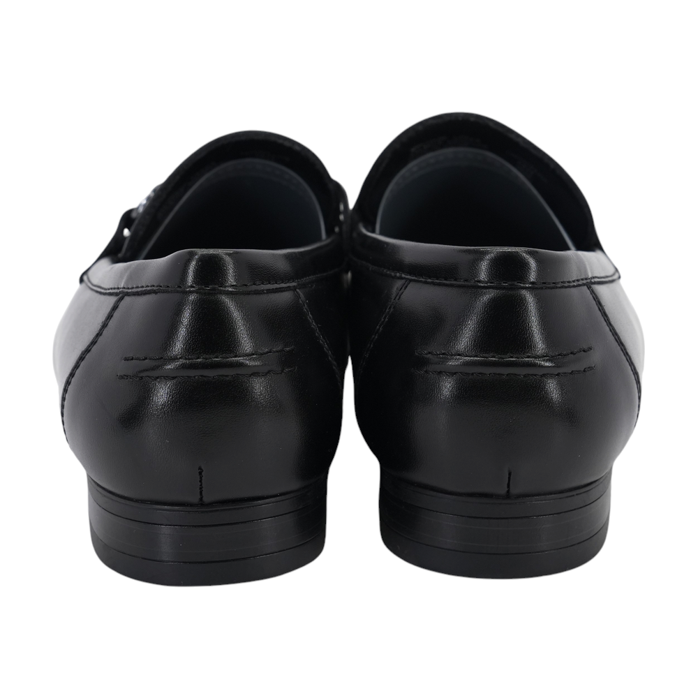 Black Slip-On Dress Shoes