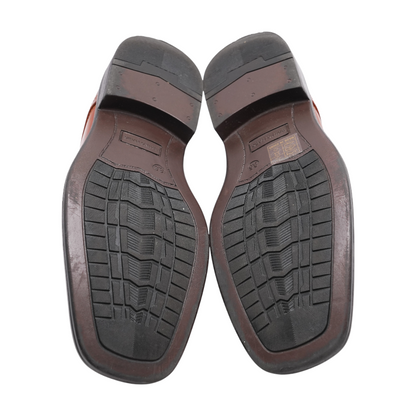 Brown Slip-On Dress Shoes