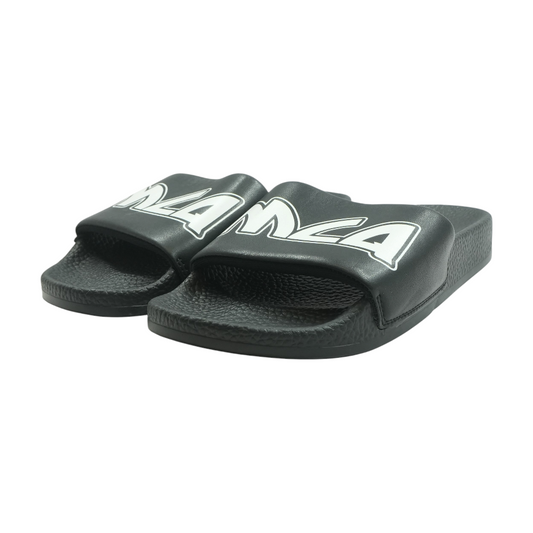 Black MCQ Logo Slide