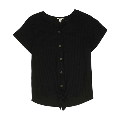 Black Striped Blouse