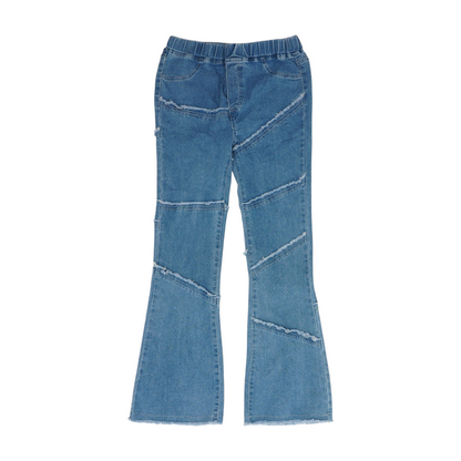 Blue Solid Jeans