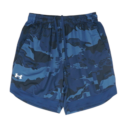 Navy Camo Active Shorts